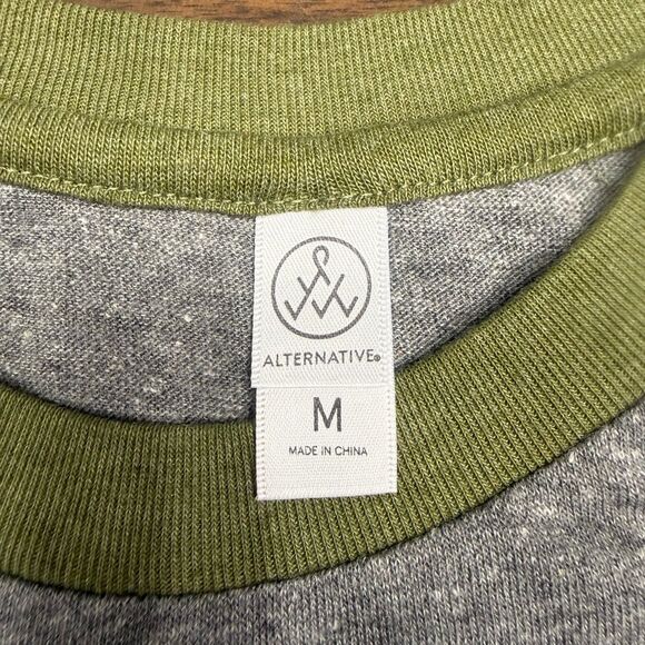 Tango Charlie Apparel Gray Shirt with Camo Sleeves - Picture 2 of 6